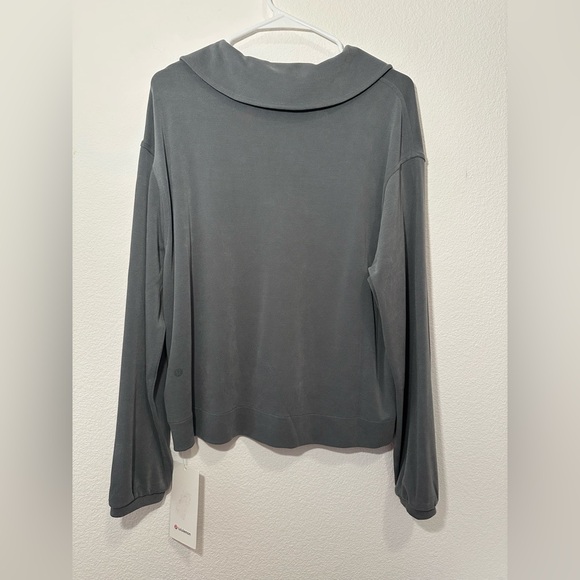 Lululemon Softstreme Oversized Long Sleeve Polo - Picture 3 of 5